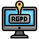 gdpr, rgpd, access, security, key, lock