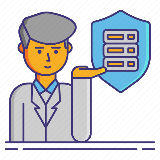 Data, officer, protection icon - Download on Iconfinder
