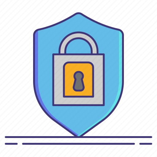 Lock, protection, shield icon - Download on Iconfinder