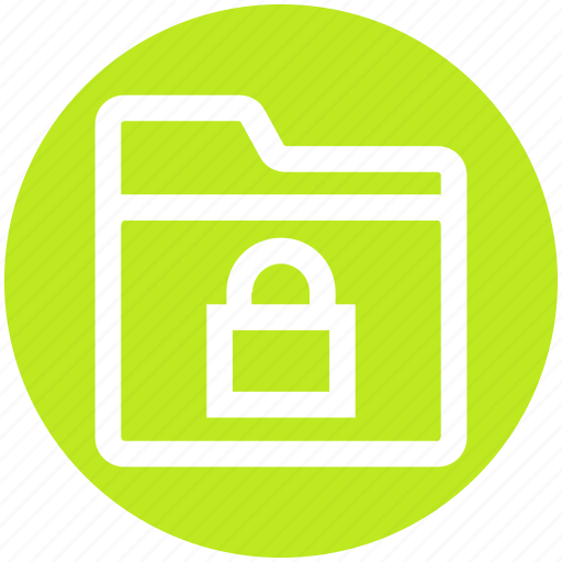 Document, folder, gdpr, lock, safe folder, security icon - Download on Iconfinder