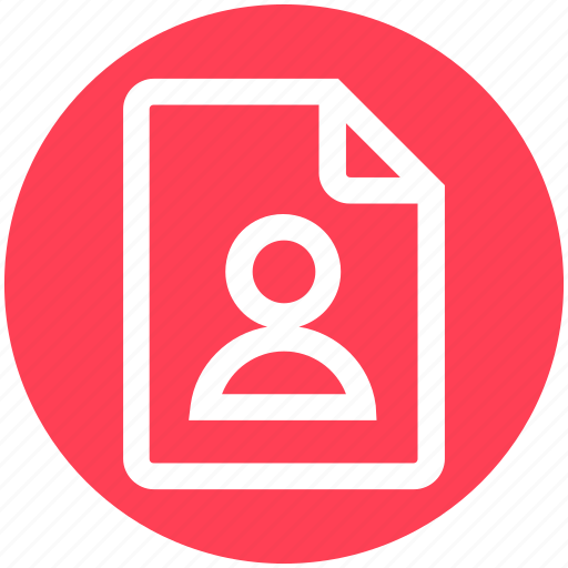 Documents, home page, man, page, sheet, user icon - Download on Iconfinder