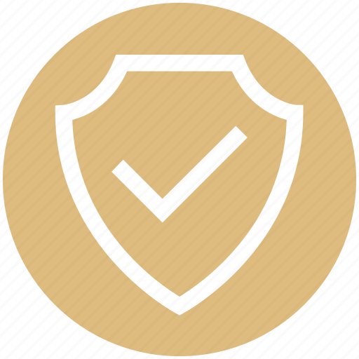 Accept, complete, ok, safe, safety, security, shield icon - Download on Iconfinder