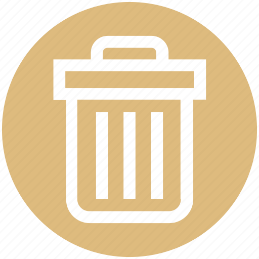 Basket, bin, cleaning bin, dust, dust bin, recycle bin, trash icon - Download on Iconfinder