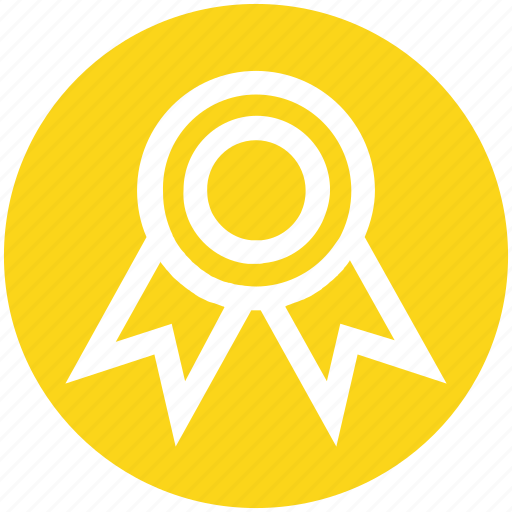 Award, award badge, award ribbon, badge, prize, ribbon, winner badge icon - Download on Iconfinder