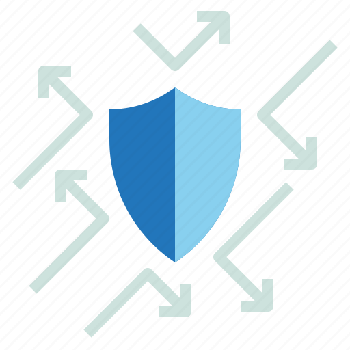 Gdpr, personal, protection, reflection, shield icon - Download on Iconfinder