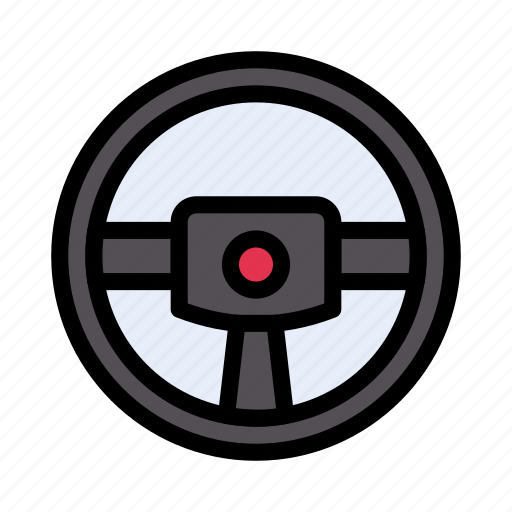 Steering, transport, vehicle, wheel, drive icon - Download on Iconfinder