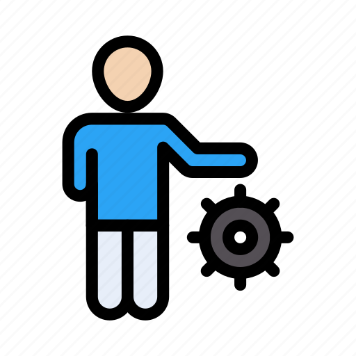 Cogwheel, worker, gear, engineer, setting icon - Download on Iconfinder