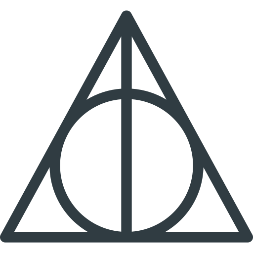 Magic, rune, deathly hallows icon - Free download