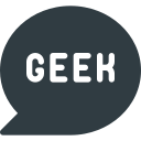 bubble, chat, geek, message