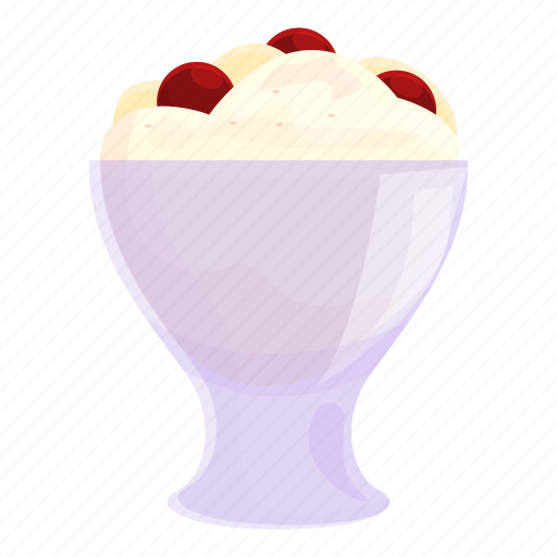 Ice, cream, cherries, food icon - Download on Iconfinder