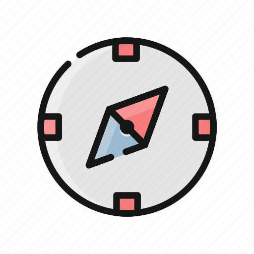 Compass, direction, gps, location, navigation icon - Download on Iconfinder