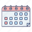 office, icon, calendar, date, schedule, event, time, timer, work 