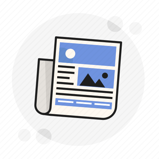 Actual, daily, information, media, news, paper, publish icon - Download on Iconfinder