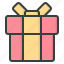 gift, present, surprise, celebration, box, ribbon, birthday 