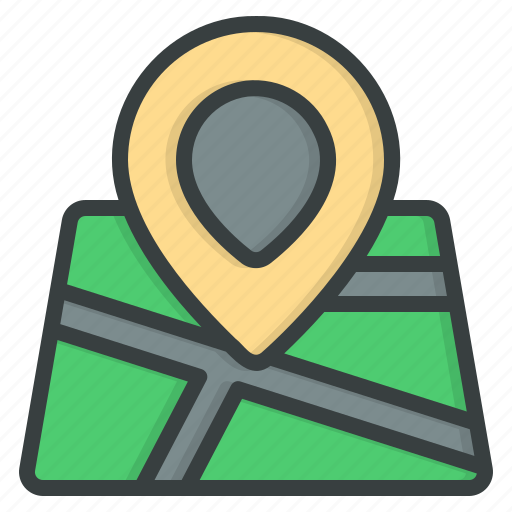 Map, location, placeholder, pointer, point, pin, position icon - Download on Iconfinder