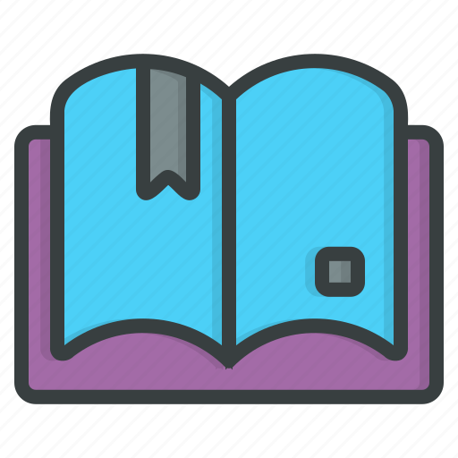 Open, book, books, study, library, education, literature icon - Download on Iconfinder