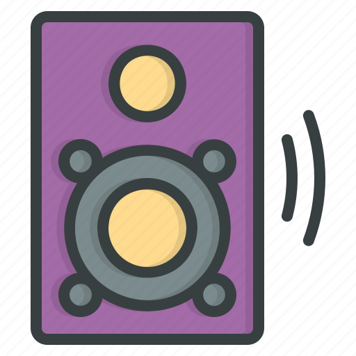 Speaker, subwoofer, woofer, loudspeaker, electronics, audio, sound icon - Download on Iconfinder