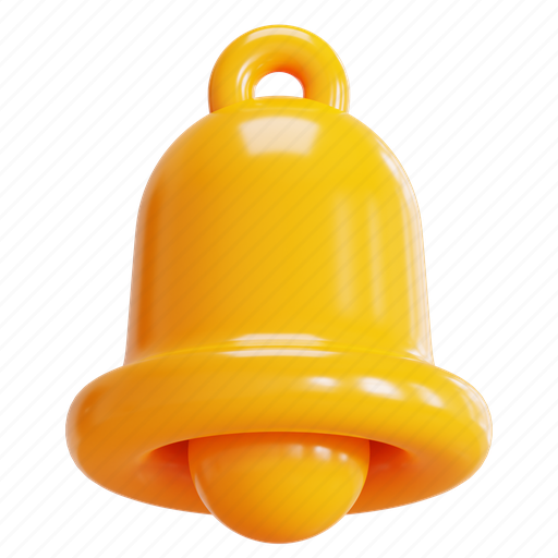 Notification, bell, alarm, alert, email, ring, attention 3D illustration - Download on Iconfinder