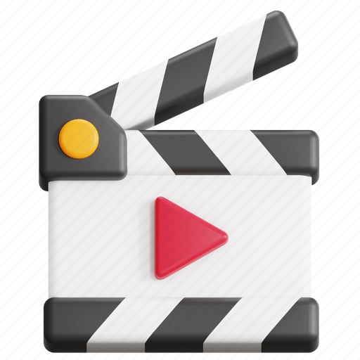 Video, player, multimedia, camera, film, sound, movie 3D illustration - Download on Iconfinder