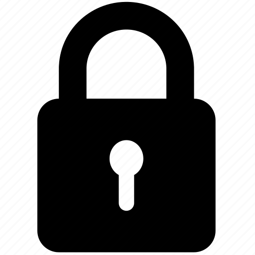 Bolt, encrypted, lock, padlock, secure, security icon - Download on Iconfinder