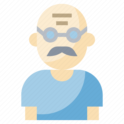 Avatar, elder, man, old, people, user icon - Download on Iconfinder