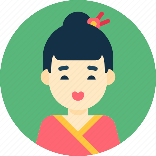 Asian, avatar, female, portrait, woman icon - Download on Iconfinder