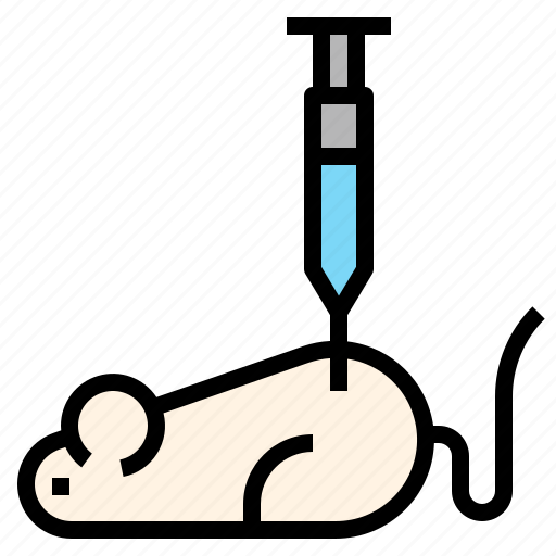 Animal, experiment, injection, laboratory, mouse, test icon - Download on Iconfinder