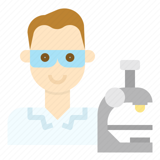 Experiment, laboratory, microscope, phd, scientist icon - Download on Iconfinder