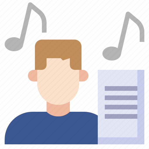 Composer, genius, musician, professions, jobs icon - Download on Iconfinder
