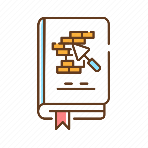 Book, construction, genre, knowledge, library, literature, repair icon - Download on Iconfinder