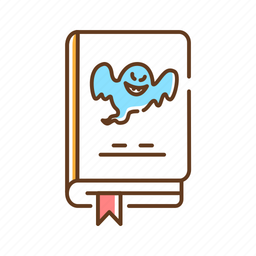 Book, genre, horror, knowledge, library, literature icon - Download on Iconfinder