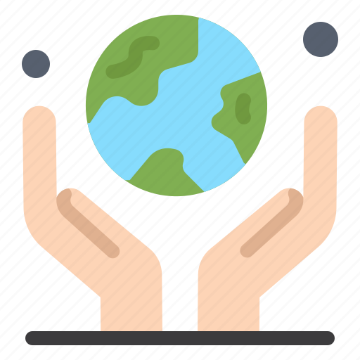 Environment, globe, hand, human, in, planet, protection icon - Download on Iconfinder