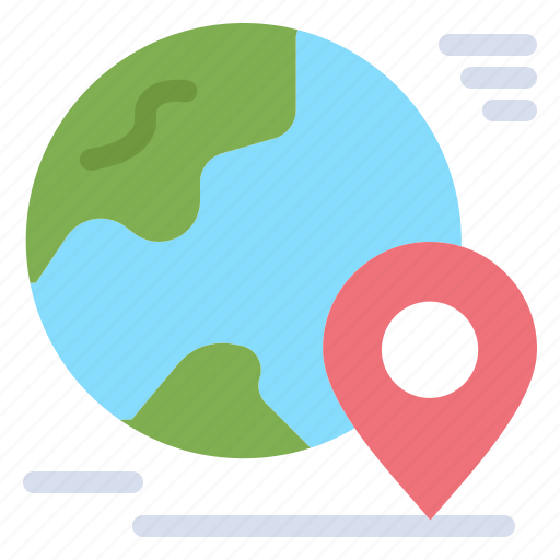 Globe, map, pin, tour, world icon - Download on Iconfinder