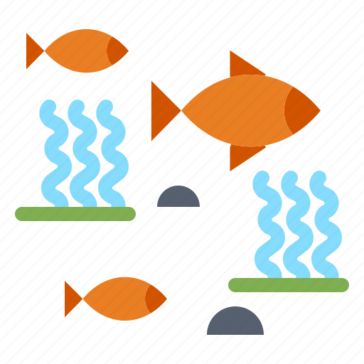 Fish, fishing, river, sea, under, water icon - Download on Iconfinder