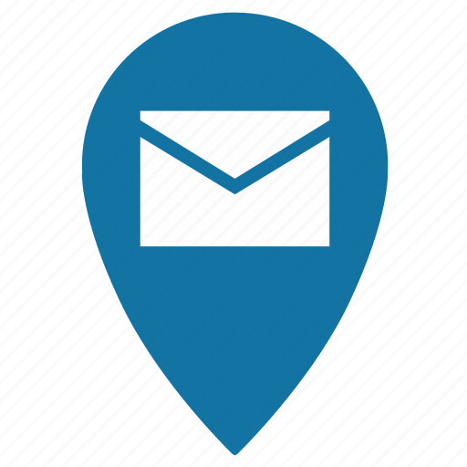 Geo, letter, location, mail, mailbox, place, point icon - Download on Iconfinder
