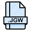 file, file extension, file format, file type, jgw 