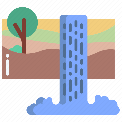 Waterfall icon - Download on Iconfinder on Iconfinder
