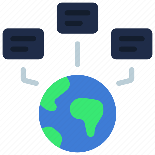 Earth, data, breakdown, world, globe icon - Download on Iconfinder