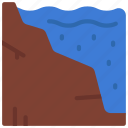 erosion, erode, rocks, cliffs, ocean