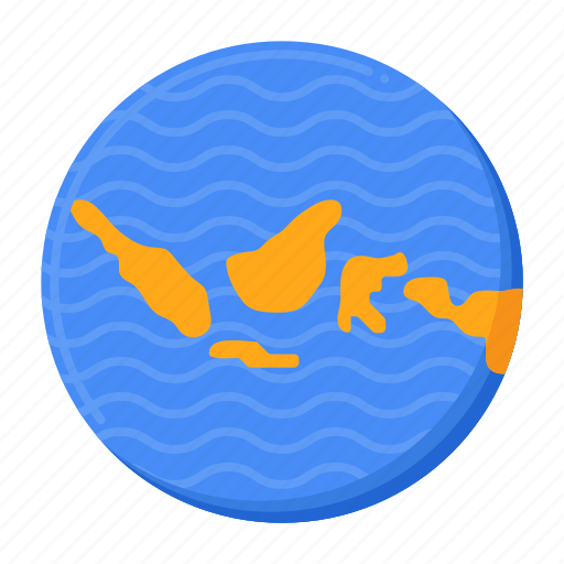 Archipelago, indonesia, map, country, world, asia icon - Download on Iconfinder