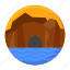 cave, hole, chamber, earth 