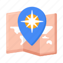 map, navigation, location, marker, direction, arrow