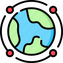 global, planet, geology