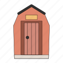 shelter, wooden, barn, shed, geometric, fishing house, boatshed