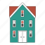 townhouse, apartment, house, edifice, town, building, geometric 