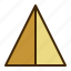 geometric, triangle, arrow, peak, fold, mountain 