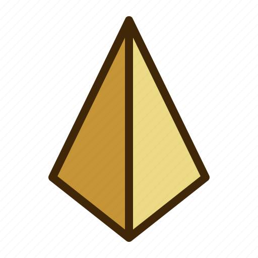 Geometric, triangle, pyramid, peak, arrow icon - Download on Iconfinder