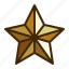 geometric, triangle, star, pentagram 