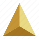 geometric, triangle, crystal