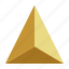 geometric, triangle, crystal 